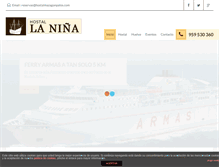 Tablet Screenshot of hostalmazagonpalos.com